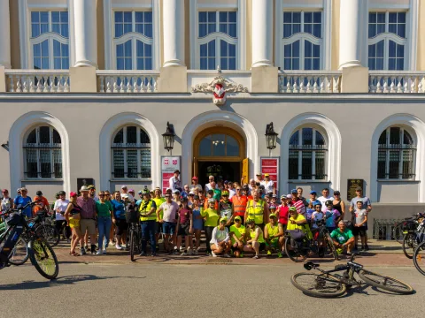 [ZDJĘCIA] Powiatowy Rajd Lata 2026 za nami. Upał nie zniechęcił rowerzystów