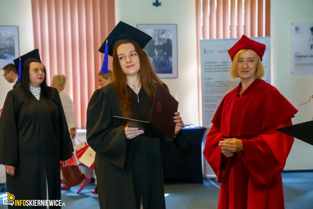 Symboliczne Wejście Do Zawodu. Za Studentami Ans W Skierniewicach Uroczyste Czepkowanie 64